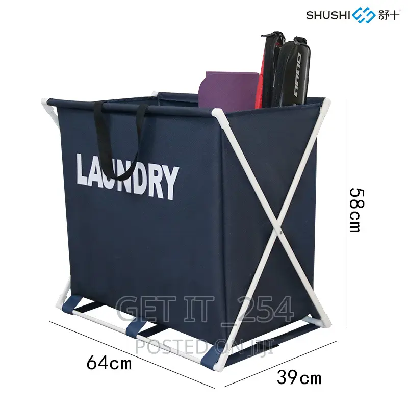 Foldable Laundry Basketmaterial: Oxford Cloth Alumini