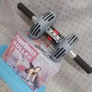 Power Stretch Double Wheel Roller for Abs Hard Six Packs.