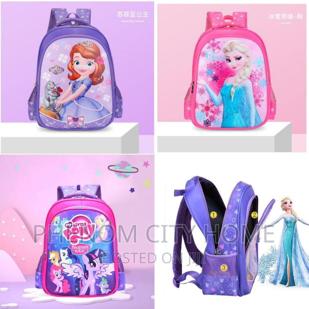 Cartoon Themed School Bag - main view