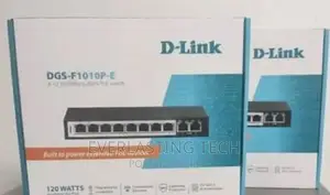 ,Dlink1010p-E 250m 10-Port 1000mbps Switch 8 Poe Ports