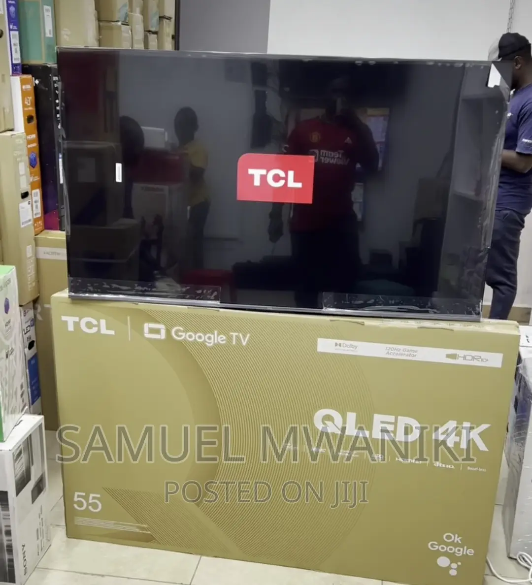 TCL 55'' Qled Smart Uhd (Google Tv) Frameless