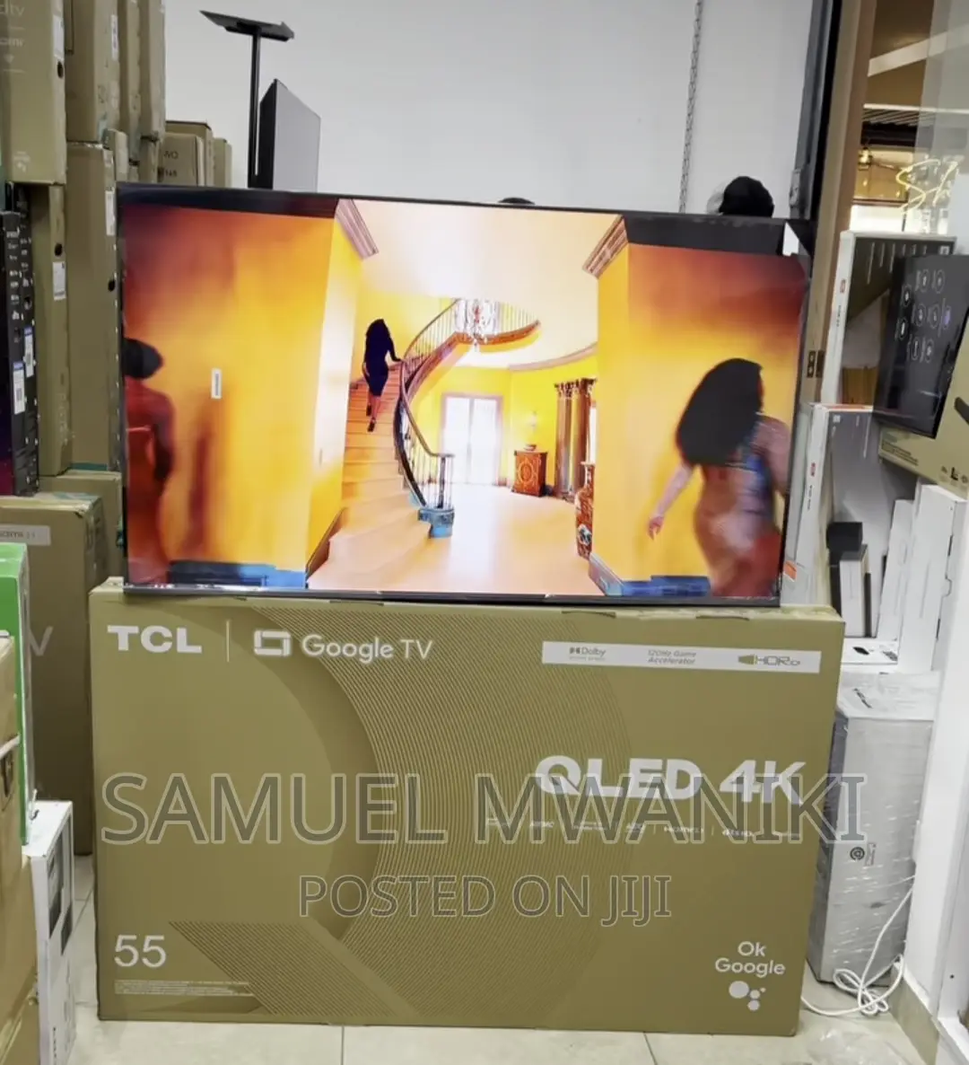 TCL 55'' Qled Smart Uhd (Google Tv) Frameless