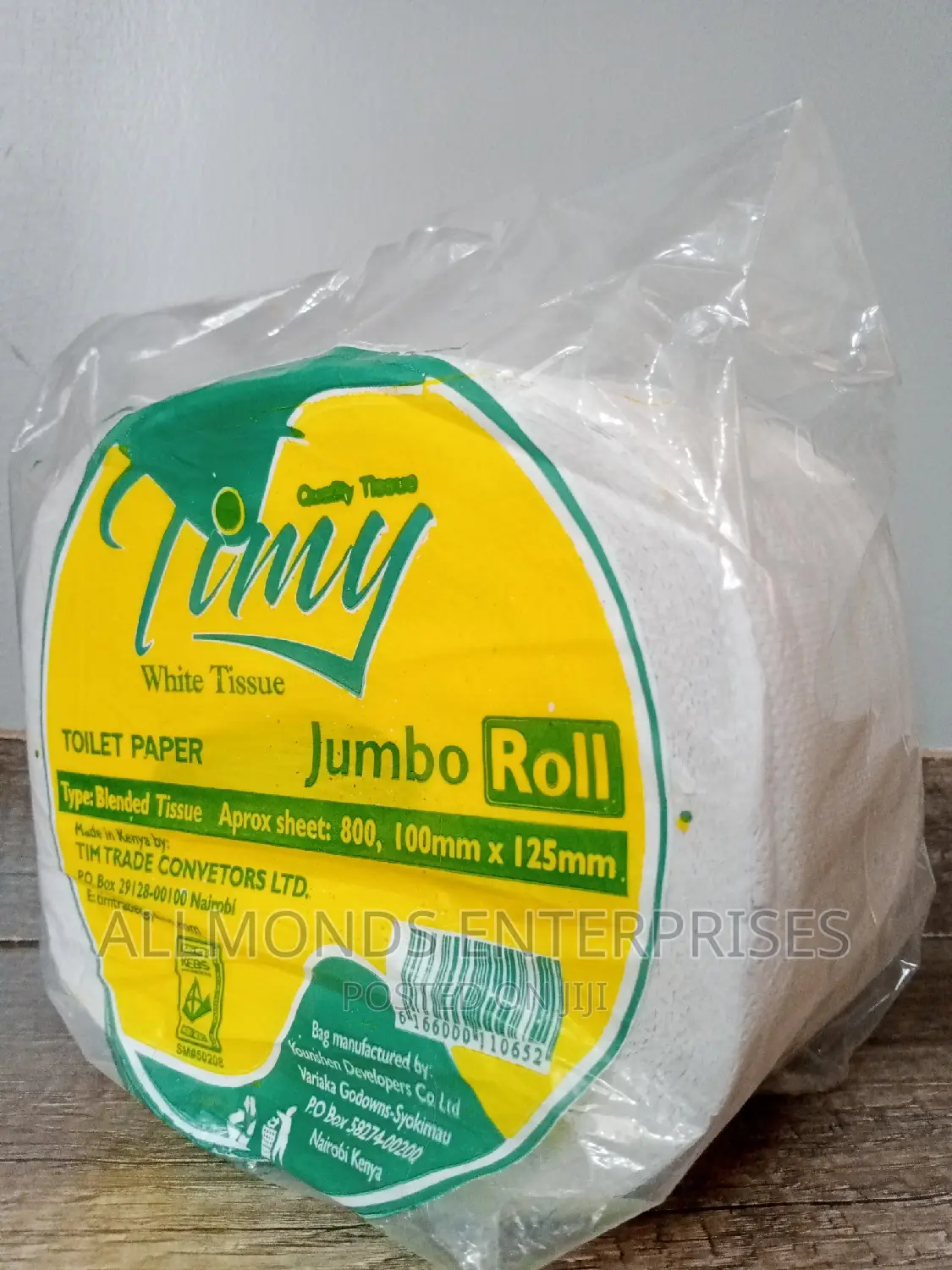 Jumbo Tissue Rolls