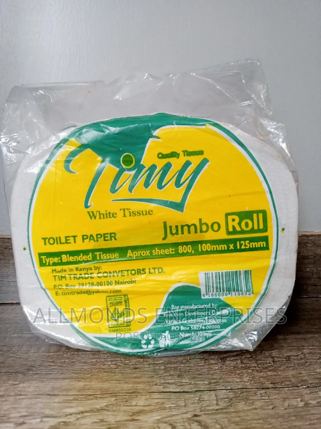Jumbo Tissue Rolls