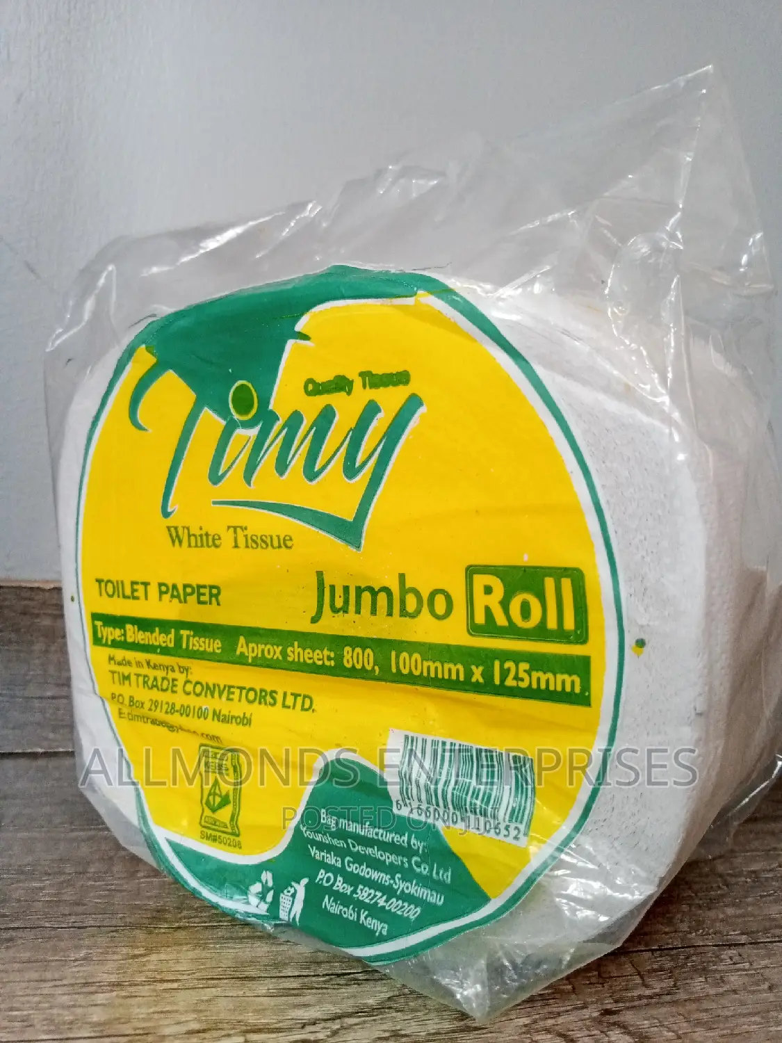 Jumbo Tissue Rolls