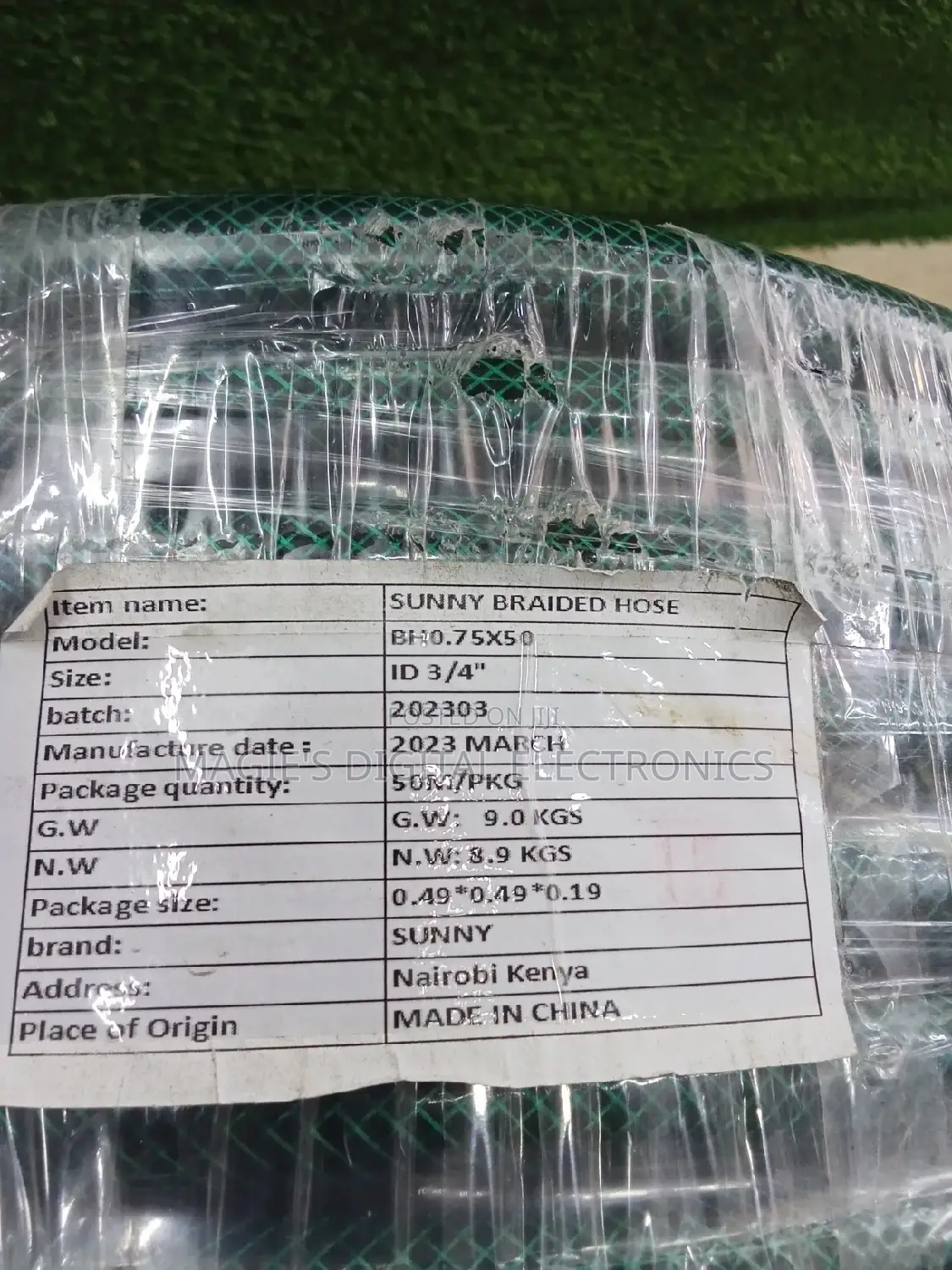 Sunny Braided Hose 3/4"×50m