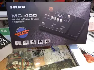 Nux Mg-400 Modeling Guitar And Bass Precessor