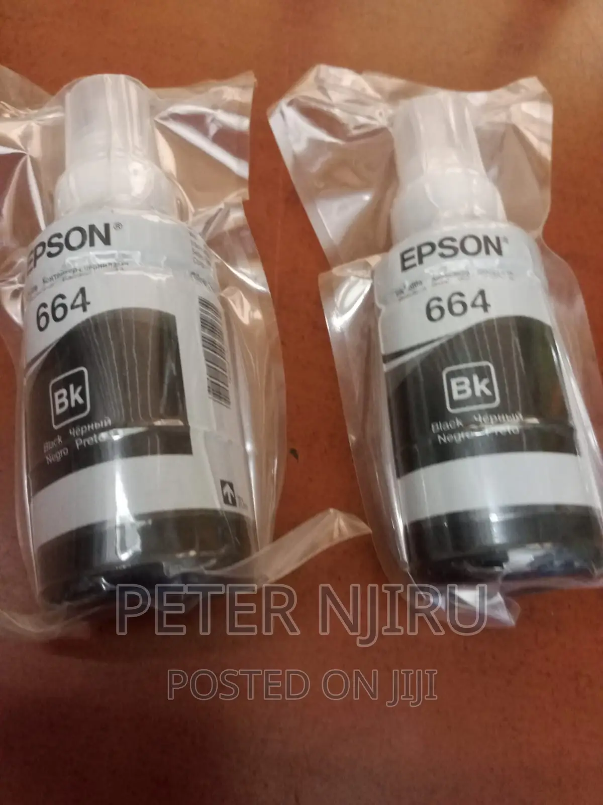 Epson T6641 Black Ink Bottle