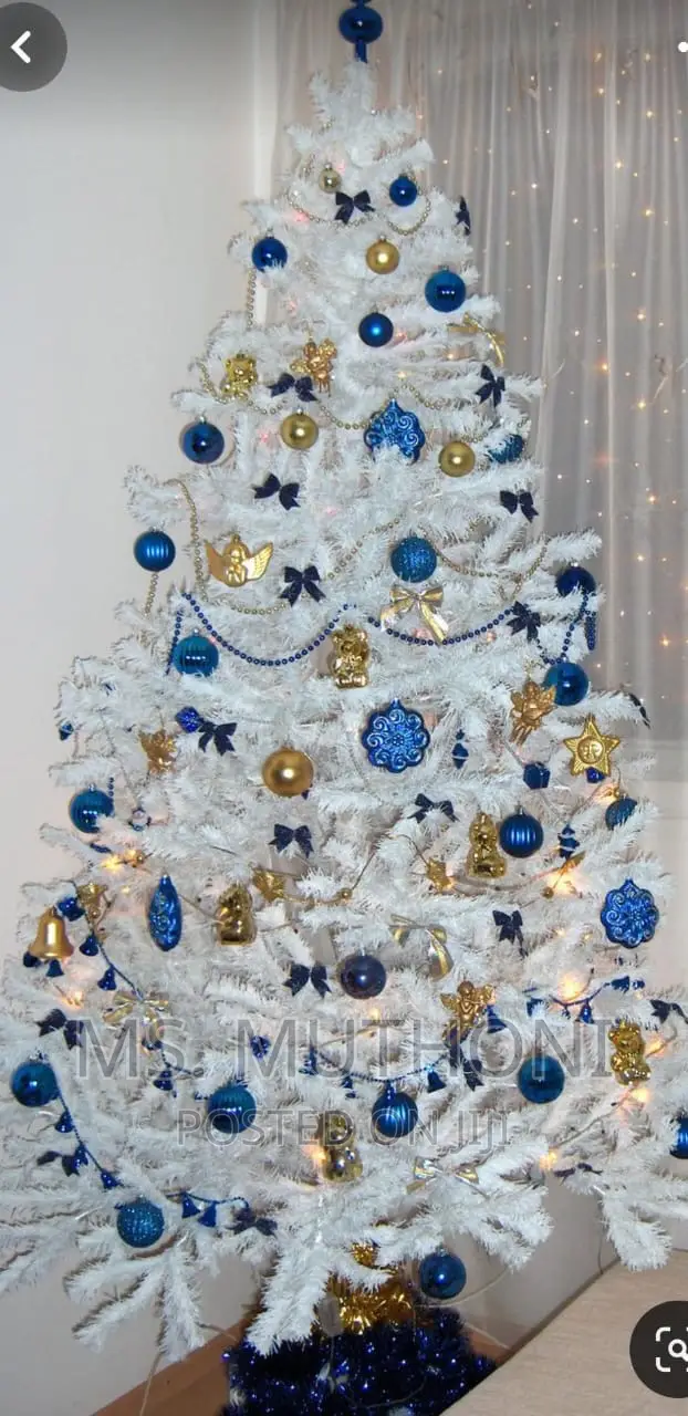Cypress White Christmas Tree