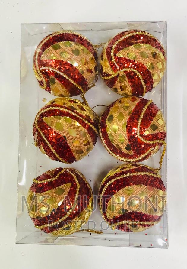 6 PCS Christmas Decor Balls - thumbnail 5