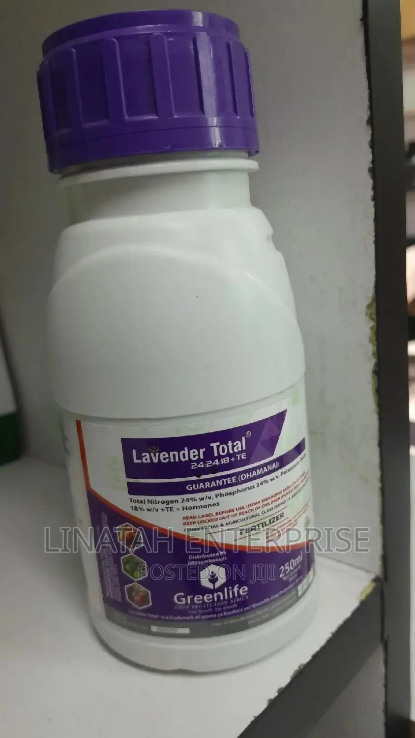 Lavender Total 250ml Fertiliser N.P.K 24:24:18+Te
