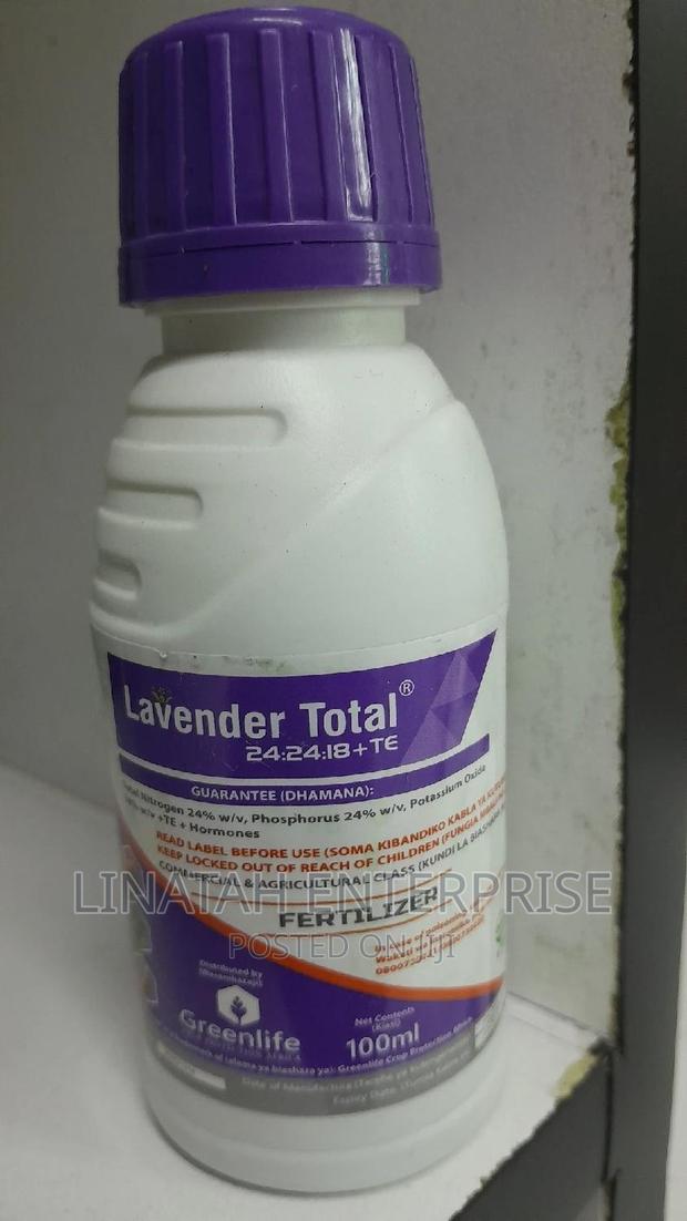 Lavender Total 100ml Fertiliser N.P.K 24:24:18+Te