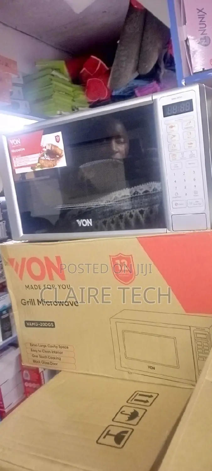 Von Digital Microwave With Grill