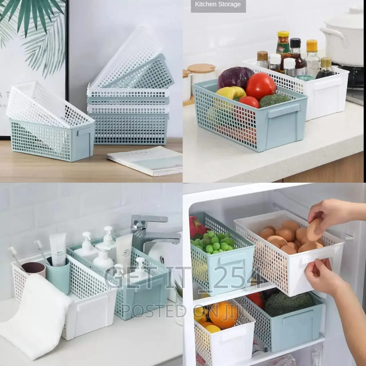 Organizing Storage Baskets* Price 450 Material: Pp