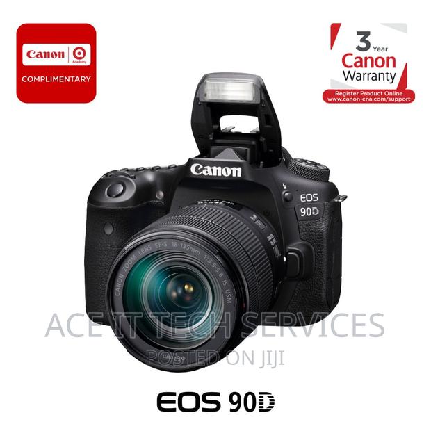 CANON EOS 90D DSLR Camera Ef-S 18-135mm F/3.5-5.6 Is Usm Len