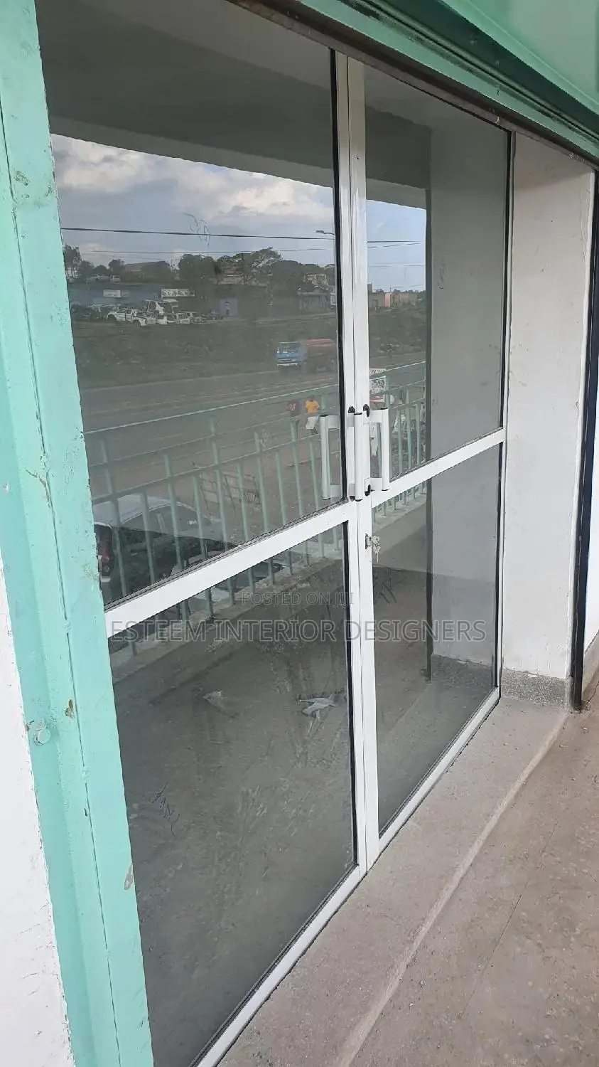 Front Shop Double Sliding Door