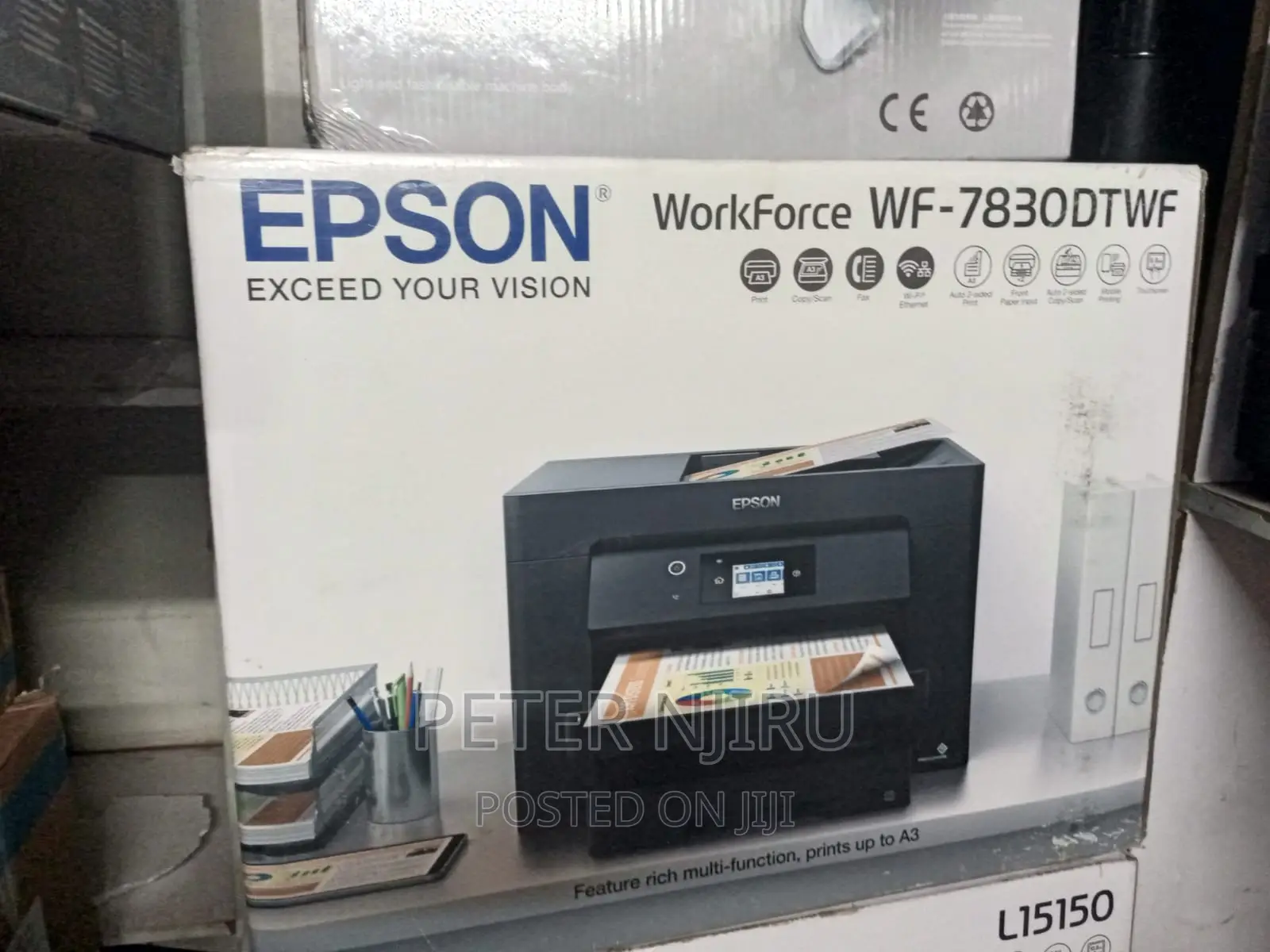 Epson Workforce WF-7830DTWF A3 Colour Multifunction Printer