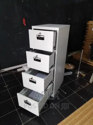 Steel Filing Cabinet.