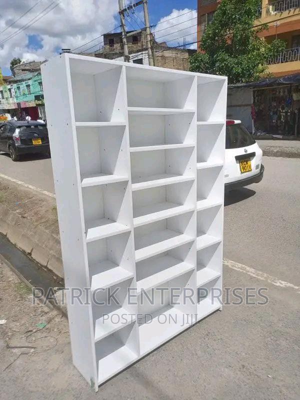 Morden Wooden Shoe Rack 4 by 6 Fitts