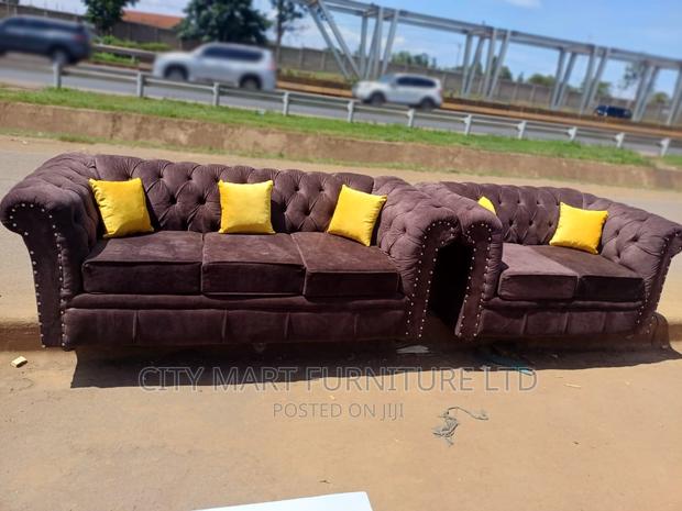 OFFER!! Quality 5-Seater Chester Sofas (All Colours) - main view