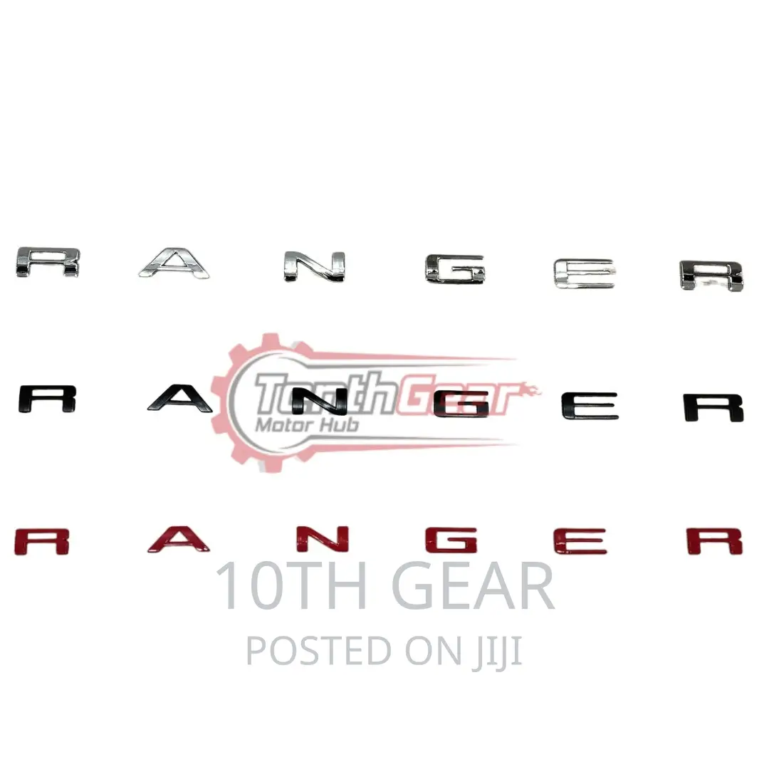 Ford Ranger Decoration Ranger Letter Stickers