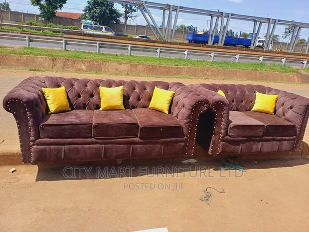 OFFER!! Quality 5-Seater Chester Sofas (All Colours) - main view