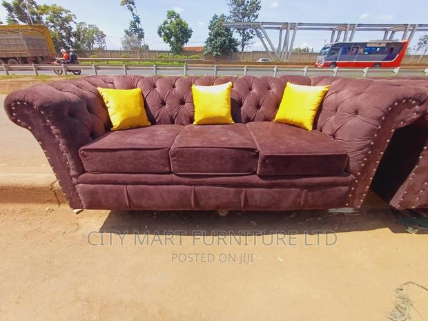 OFFER!! Quality 3-Seater Chester Sofas (All Colours) - main view