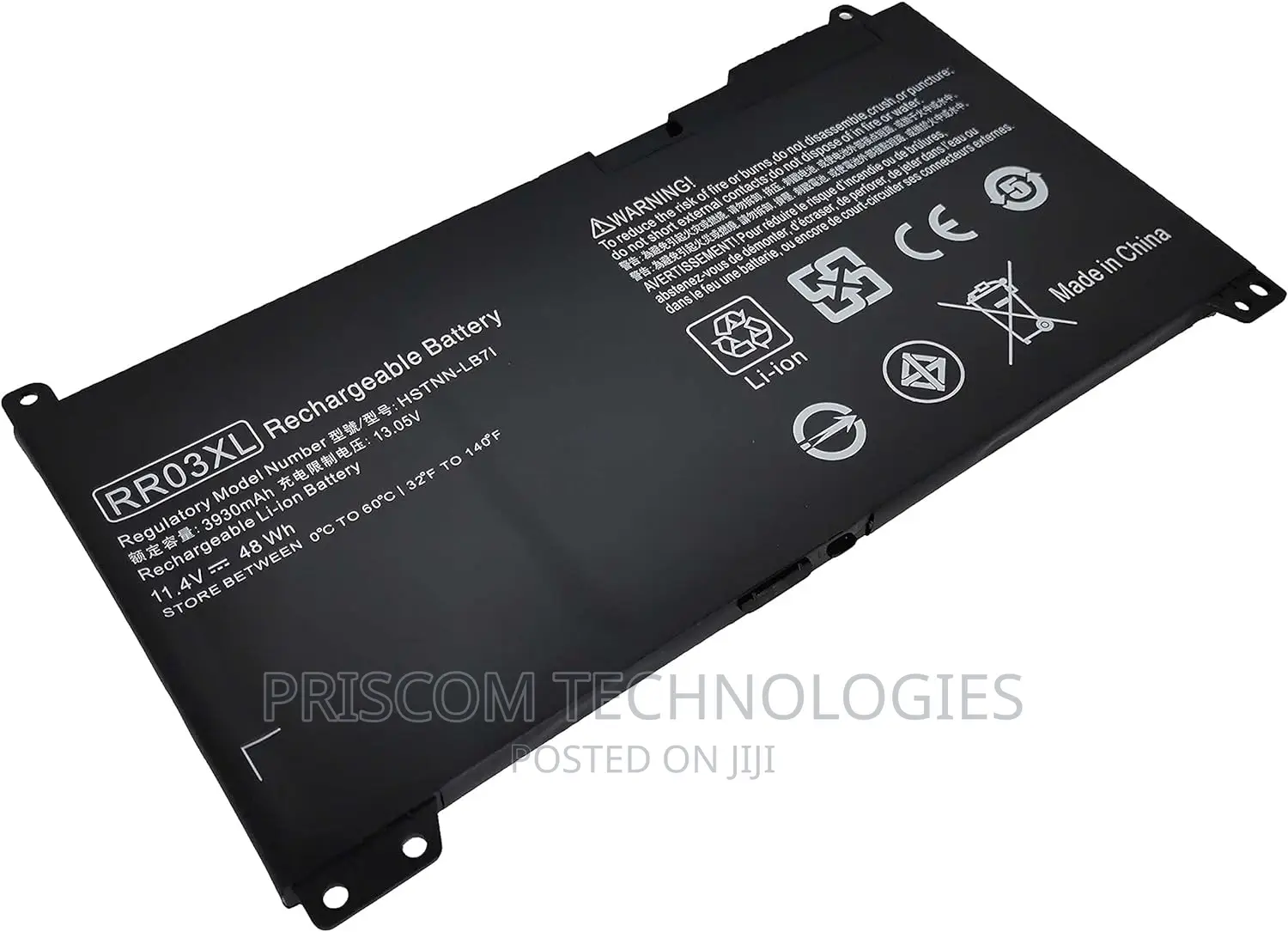HP RR03XL 430 G4 Laptop Battery