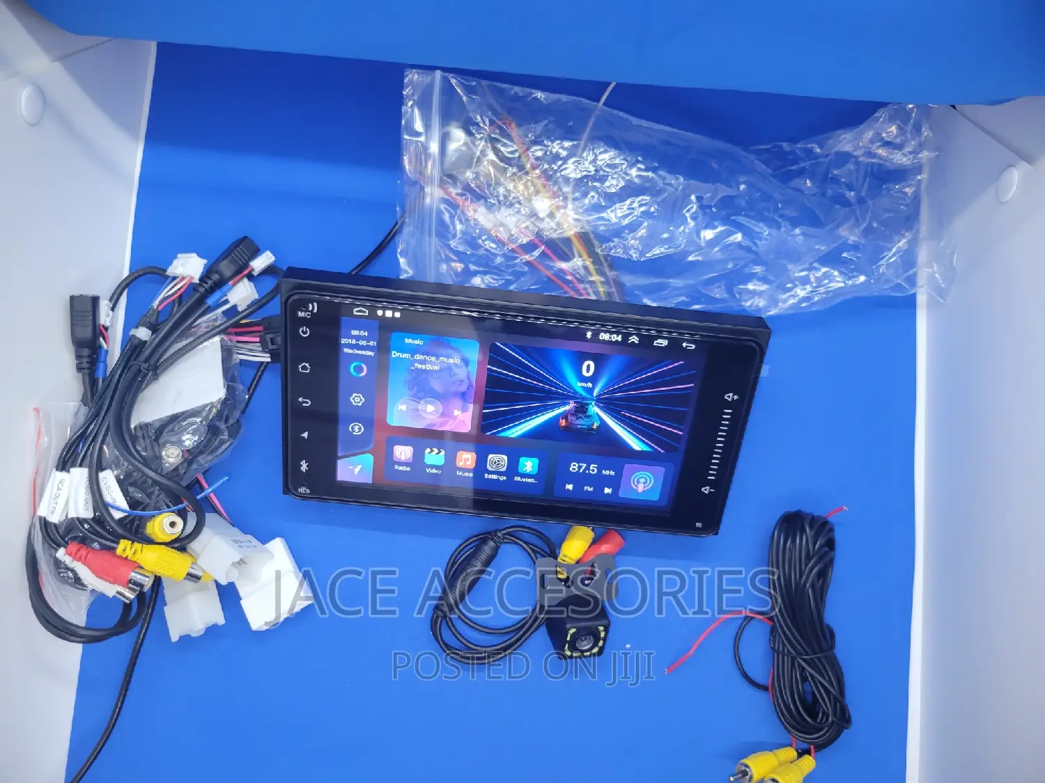 8' Android Car Radio+Cooling Fan+Gps