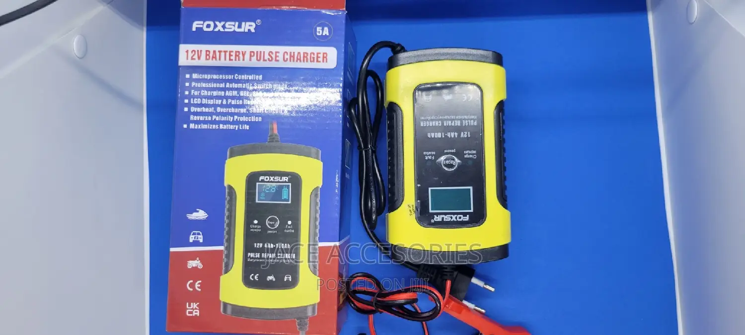 New 12v Intelligent Battery Charger