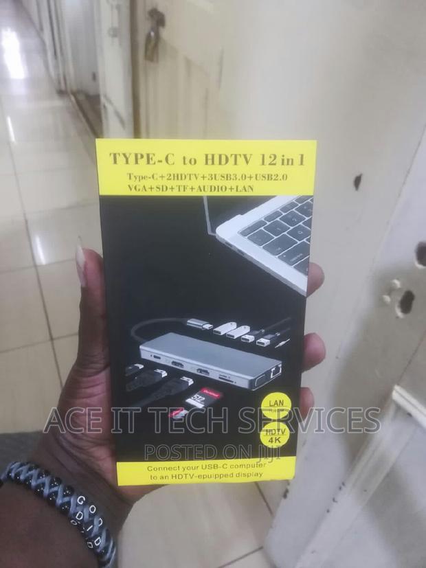 12 in 1 Multifunction Adapter/Type C to HDTV