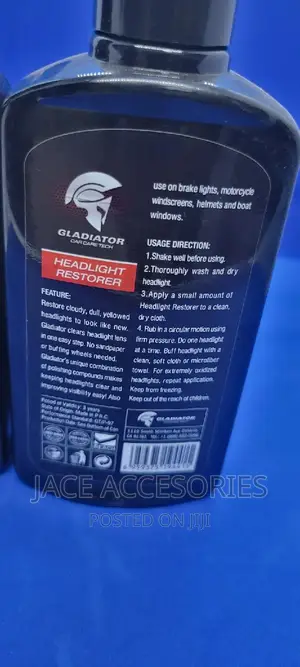 Car Gladiator Headlight Restorer