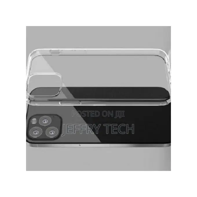 iPhone 13 Pro Max Transparent Protective Clear Back Case