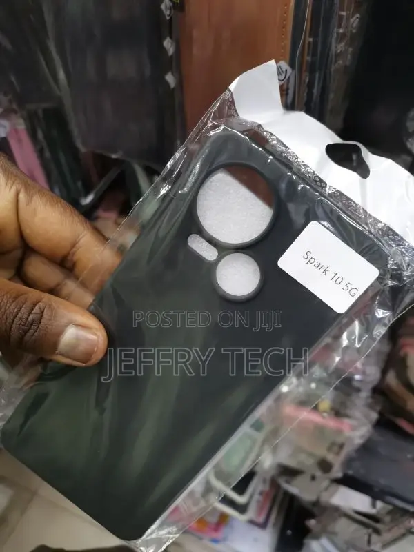 Tecno Spark 10 5G Gel Pudding Silicone Phone Protective Back