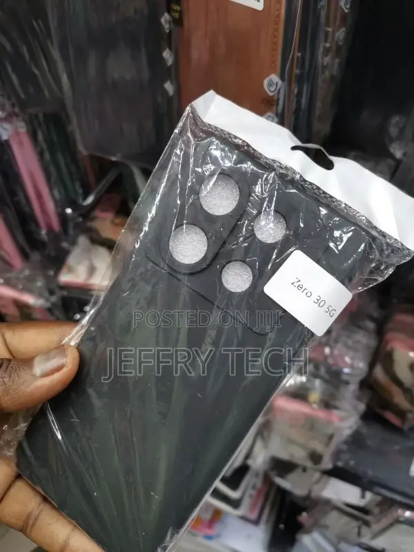 Infinix Zero 30 5G Solid Color Liquid Silicone Dropproof Ful