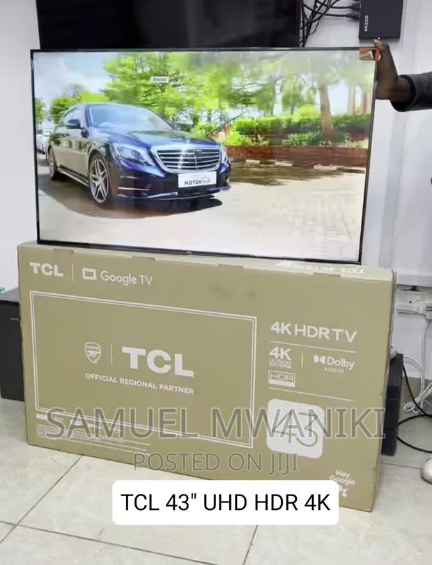 TCL 43” Frameless Uhd Google Tv With Voice Control (2024) - thumbnail 4