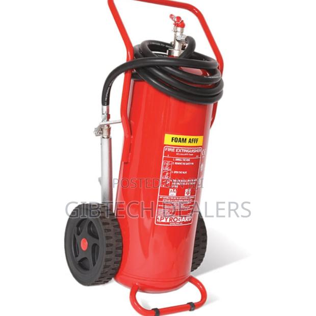 50l Foam Fire Extinguisher With Trolley - main view