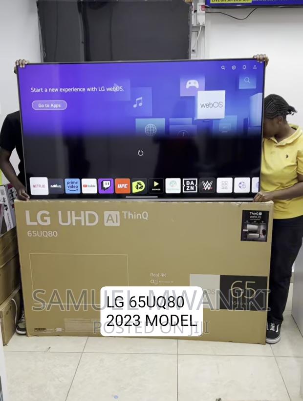 LG 65” Uhd Smart Tv, Magic Remote, Netflix New Model Uq80