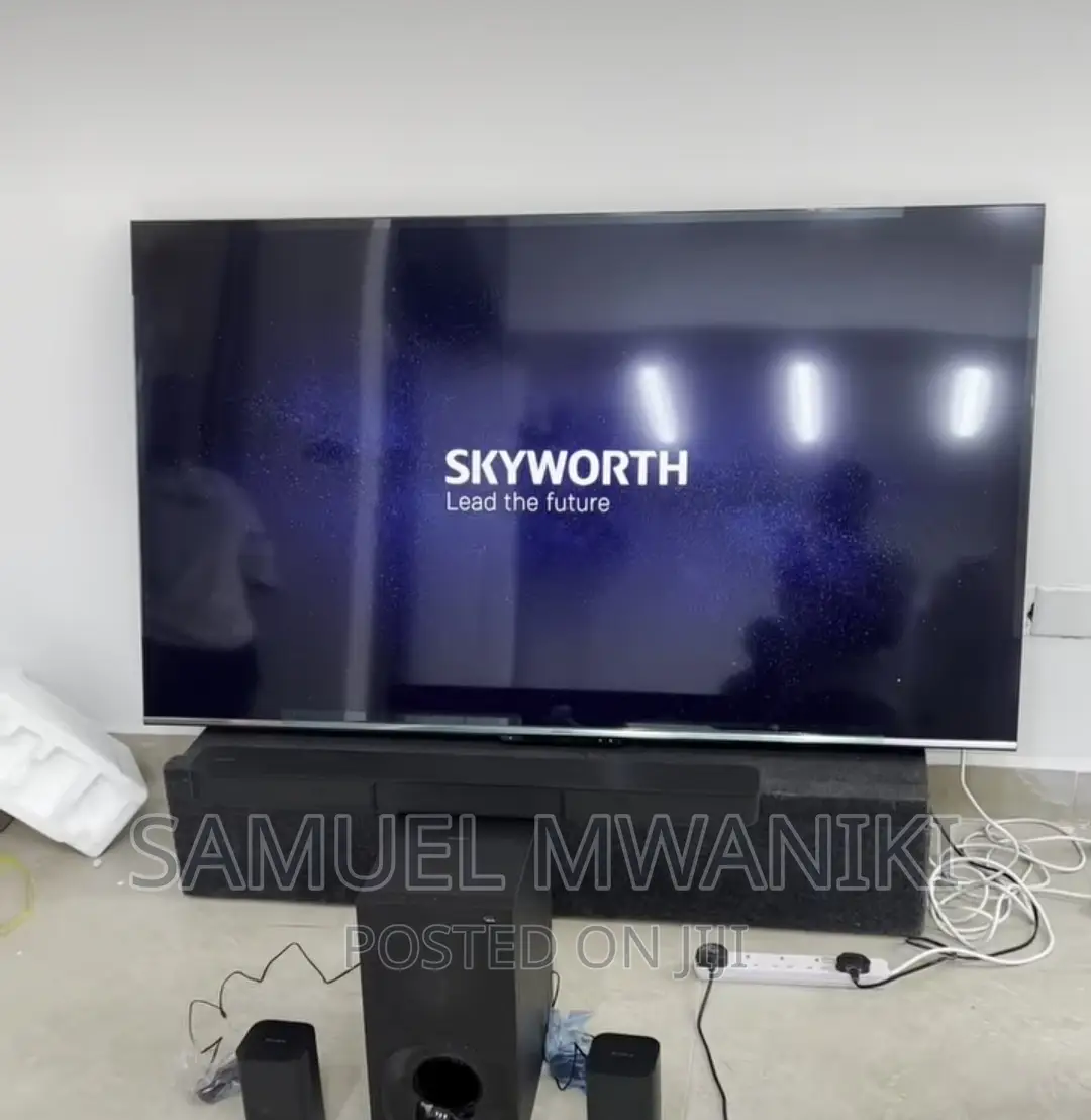Skyworth 65" Qled Frameless Google Tv, Voice Control 2023