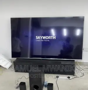 Skyworth 65" Qled Frameless Google Tv, Voice Control 2023