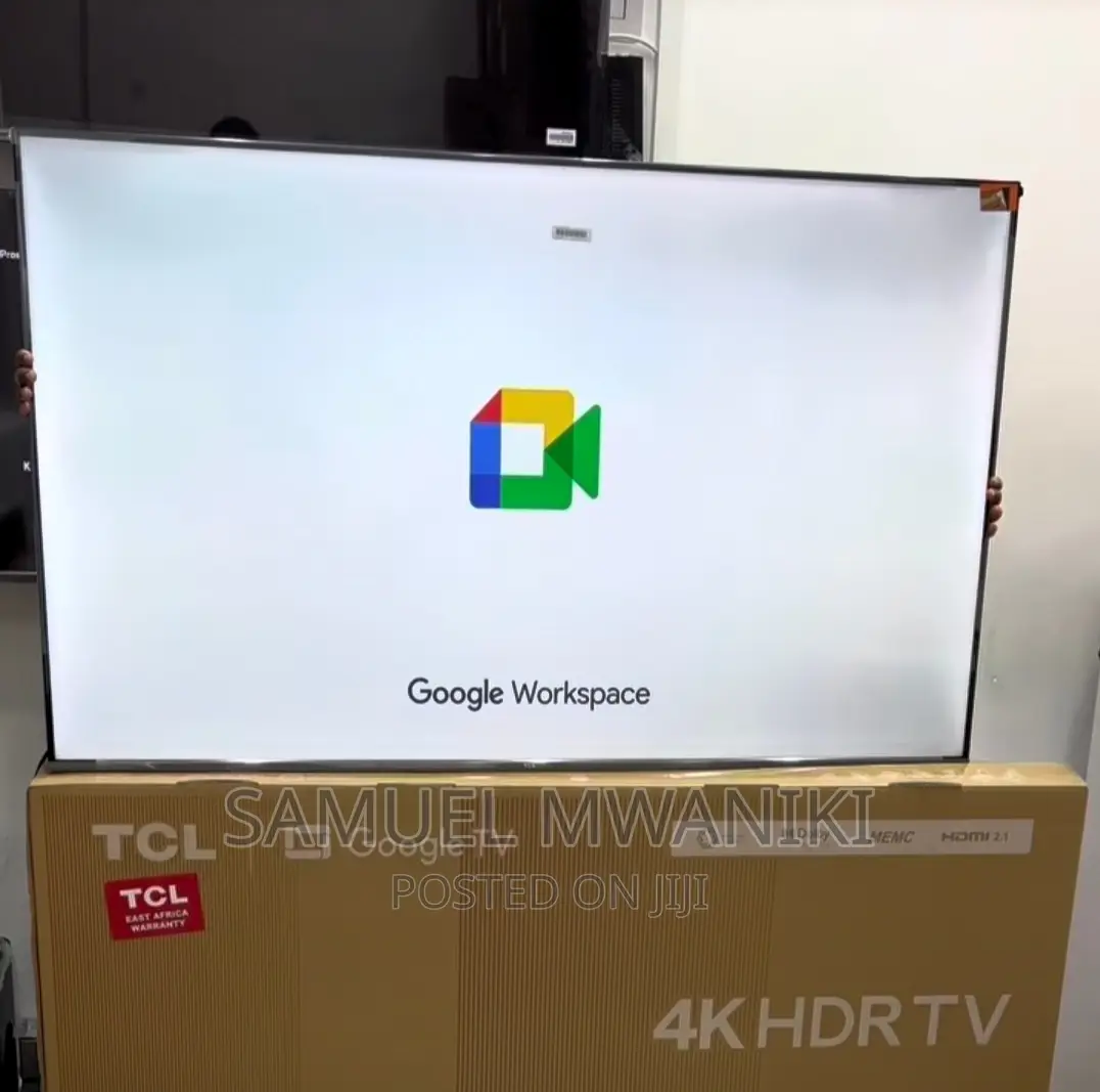 TCL 55” Smart Uhd Frameless Google Tv New Model