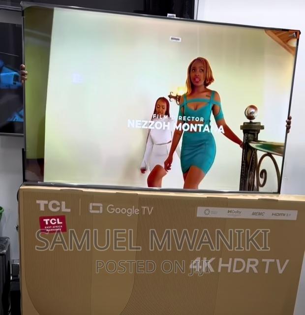 TCL 55” Smart Uhd Frameless Google Tv New Model - thumbnail 3