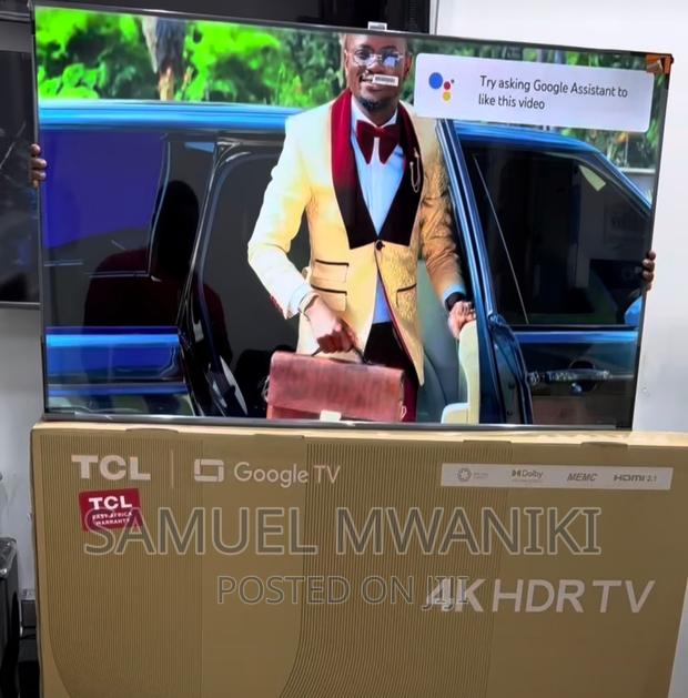 TCL 55” Smart Uhd Frameless Google Tv New Model - thumbnail 4