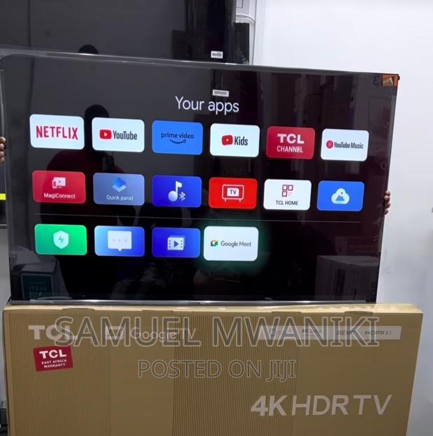 TCL 55” Smart Uhd Frameless Google Tv New Model - thumbnail 2