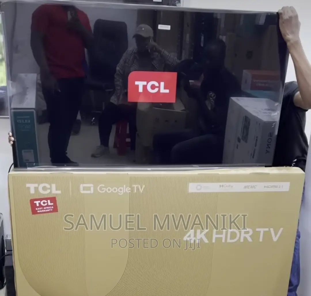 TCL 55” Smart Uhd Frameless Google Tv New Model