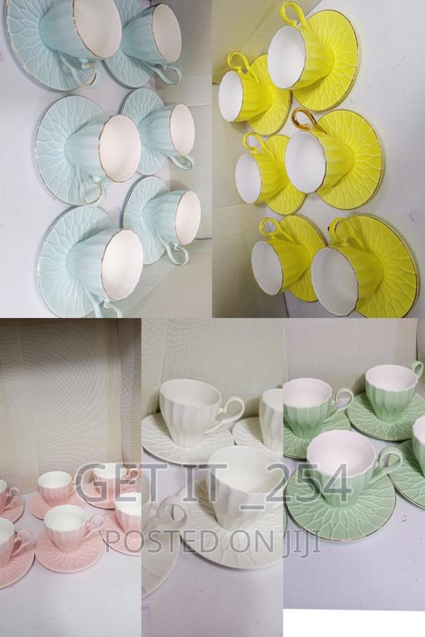 Cup and Saucer Colored 180ml - thumbnail 2