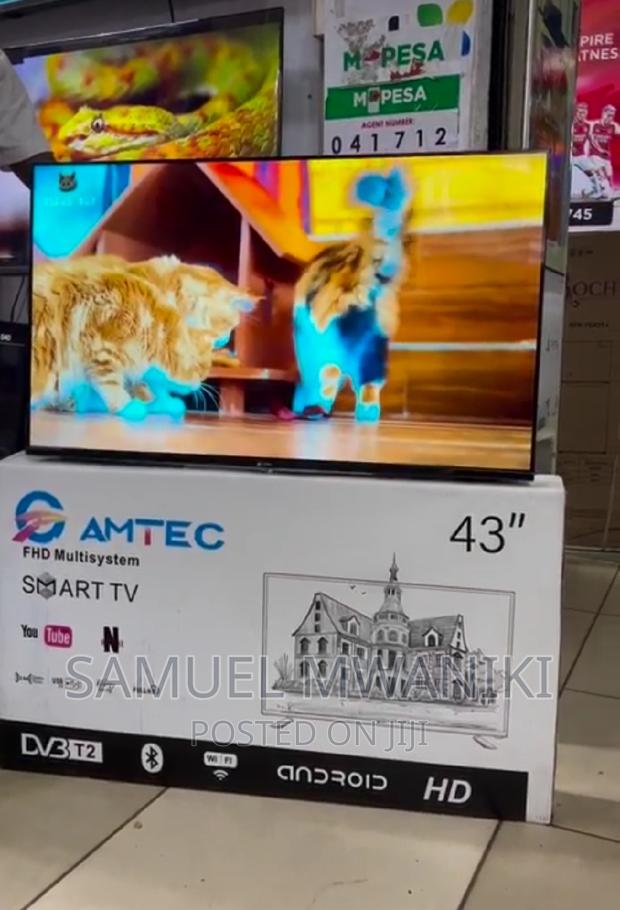 Amtec 43" FHD Android Smart Tv : Bluetooth Netflix,Youtube - thumbnail 3