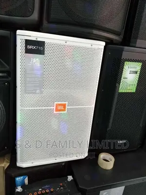 White JBL 715 Midrange Speaker