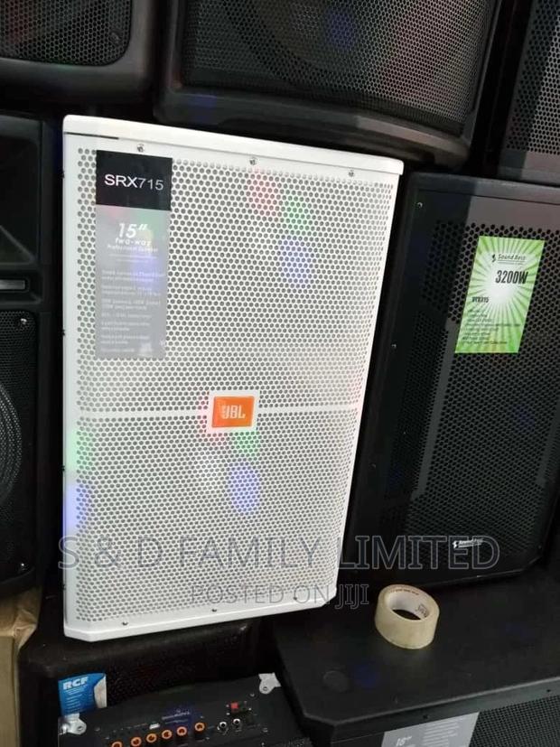 White JBL 715 Midrange Speaker - main view