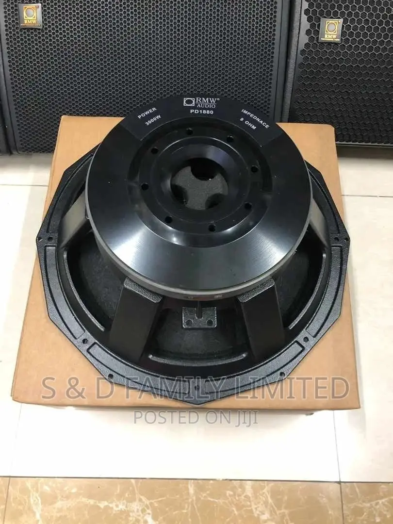 RMW Audio PD 1880 Bass Speaker